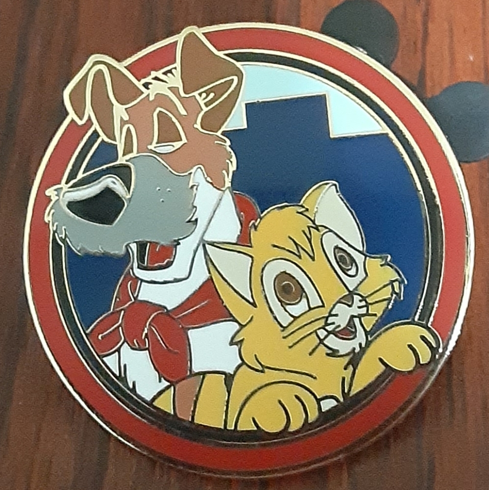 Oliver and Company Pin